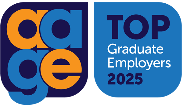 Top Graduate Employers 2025 badge