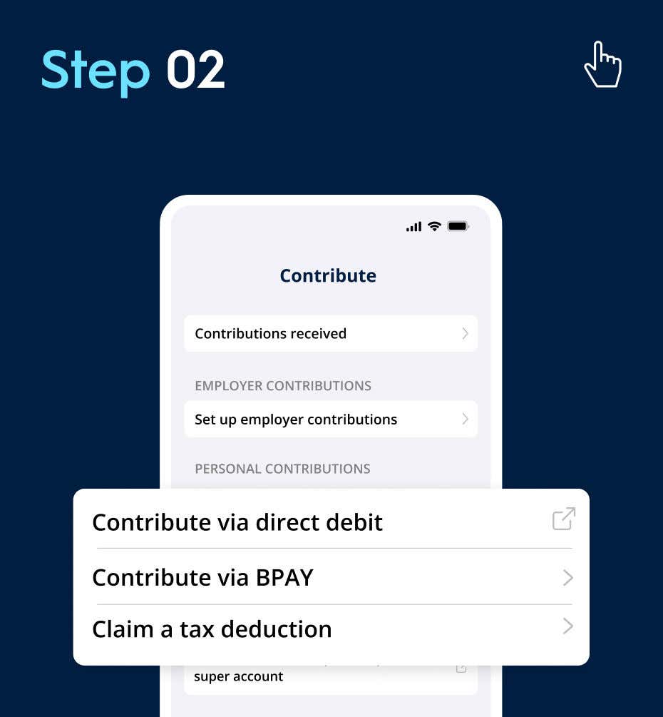 Consolidate or contribute screen