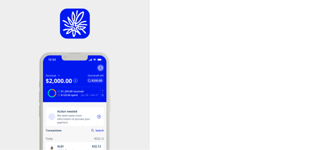 Ultramarine bank screen