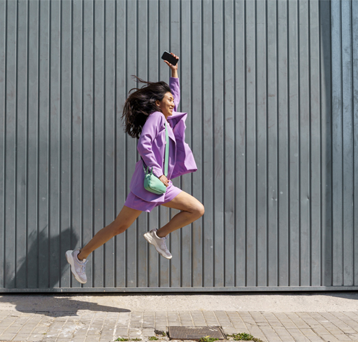 Girl Jumping