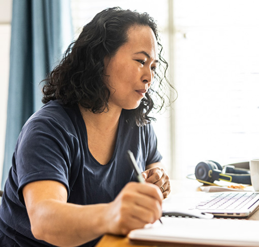 Women working at laptop