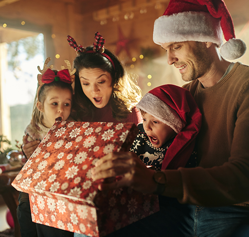 christmas gifts opening