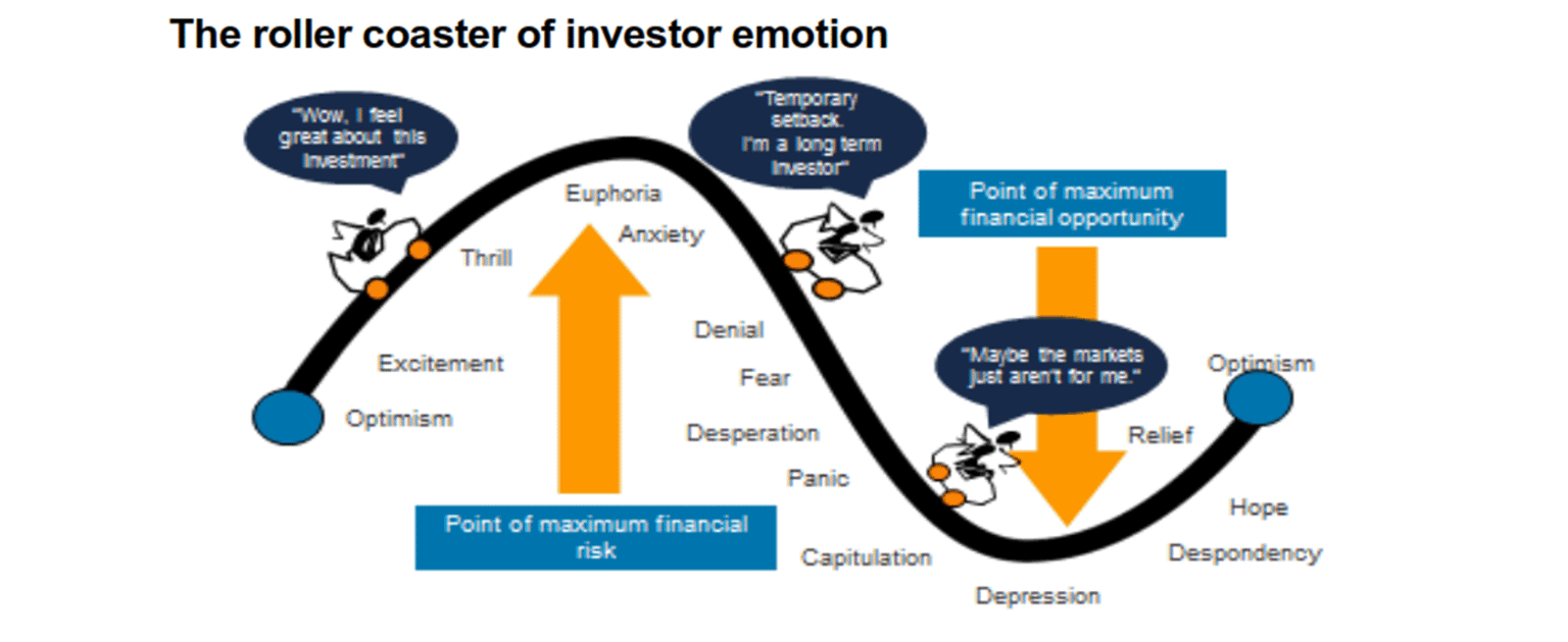 the roller coaster of investor emotion