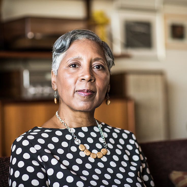 Thoughtful older woman