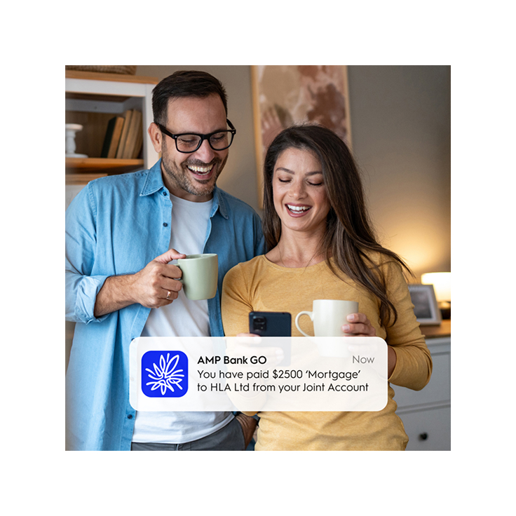 Couple having coffee 