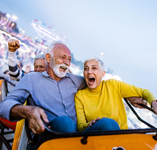 couple roller coaster