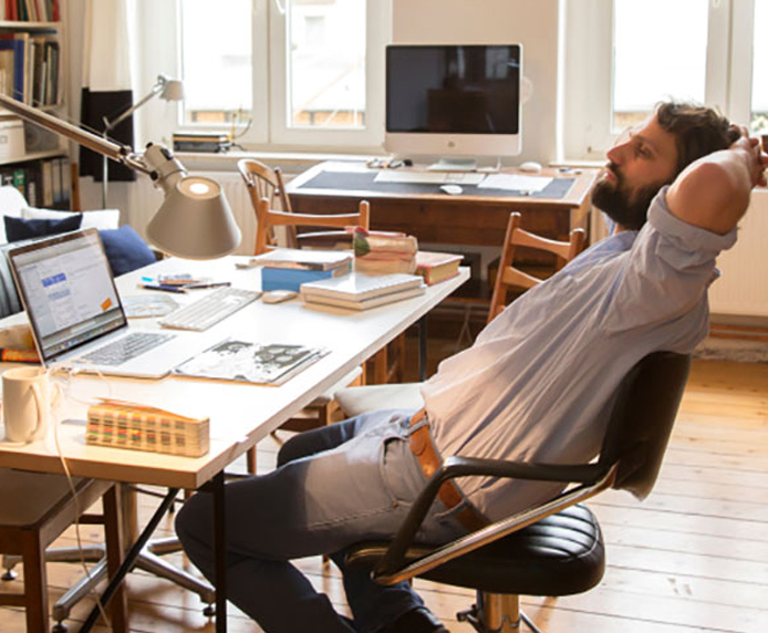 man in office 